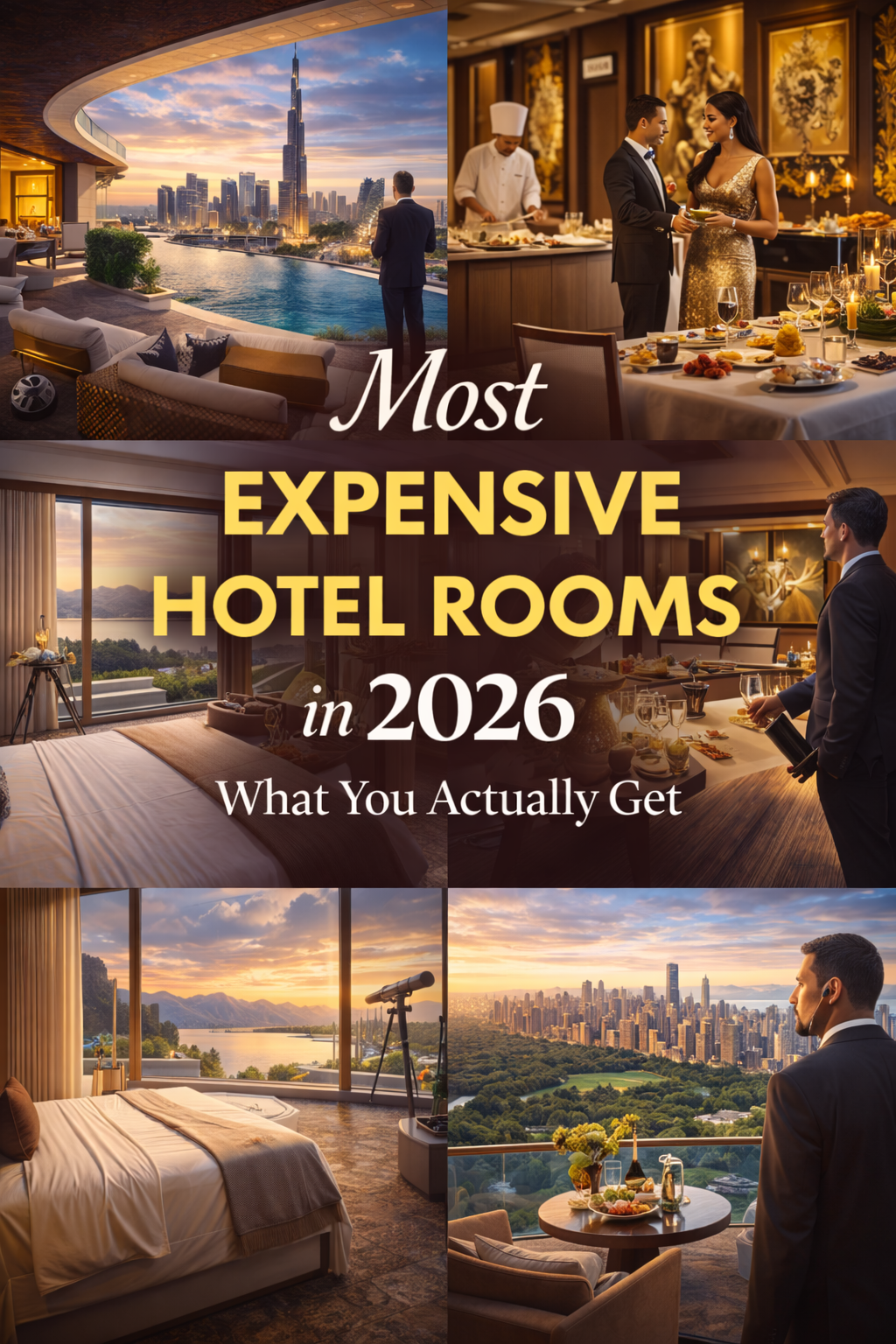 Most Expensive Hotel Rooms in 2026: What You Actually Get