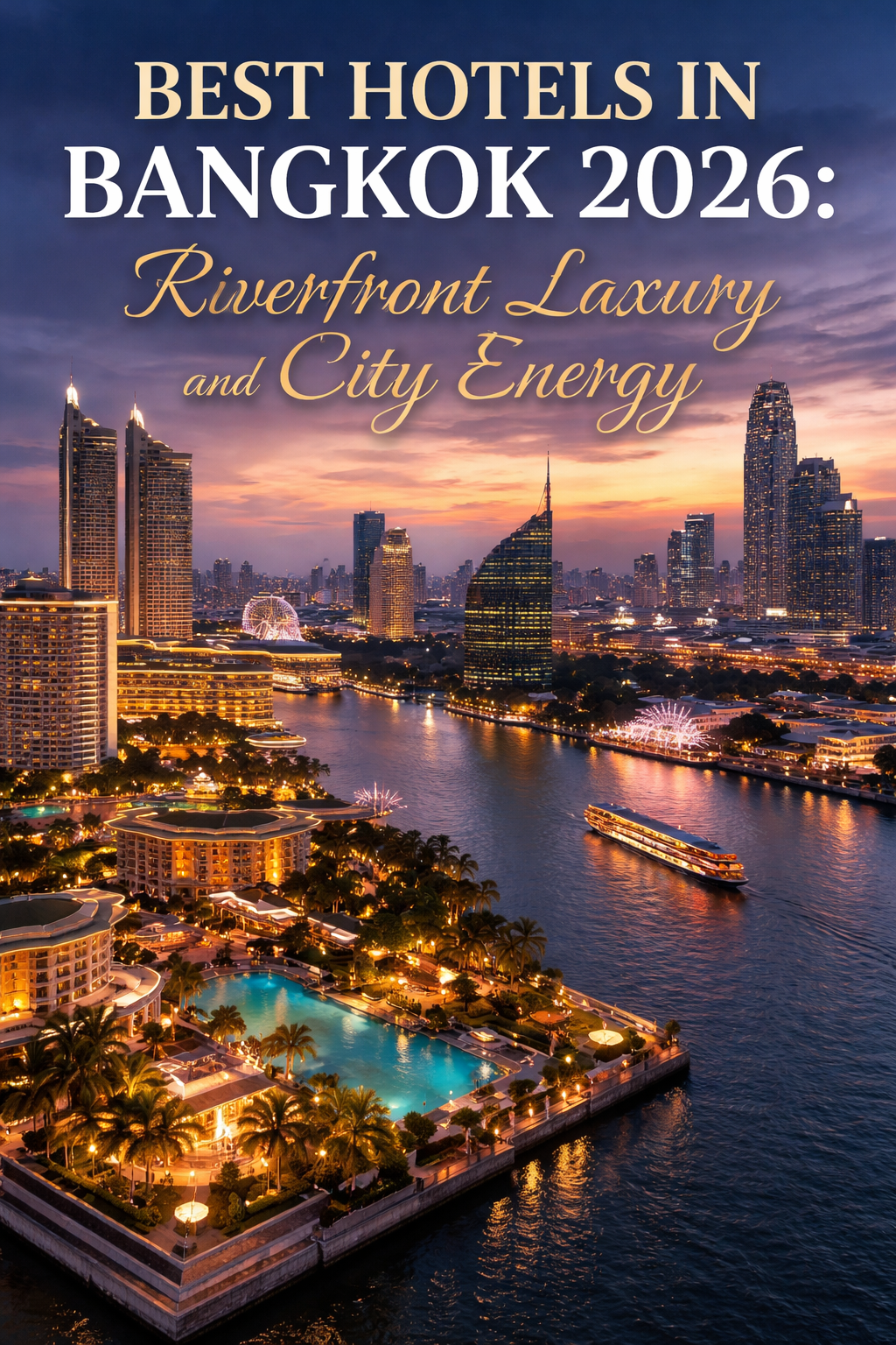 Best Hotels in Bangkok 2026: Riverfront Luxury and City Energy