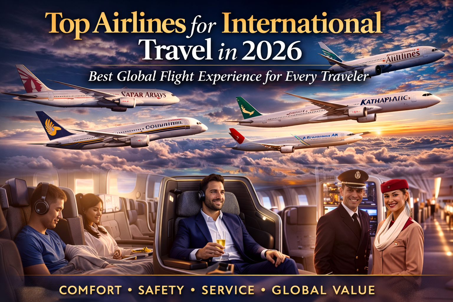 Top Airlines for International Travel in 2026